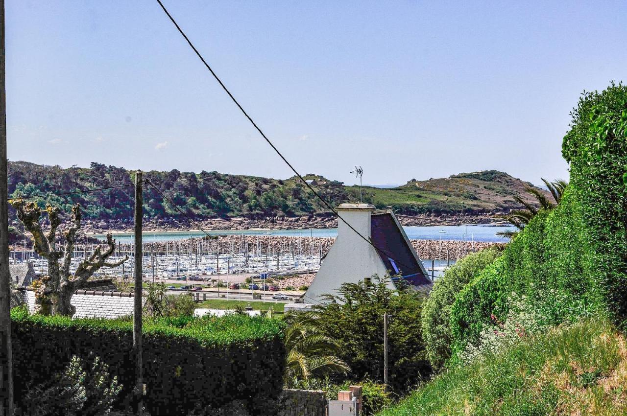 Vue Mer Cote De Granit Rose En Bretagne Trébeurden Exteriör bild